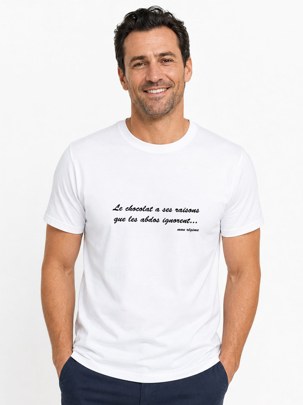 T-shirt original - Le-chocolat-a-ses-raisons-