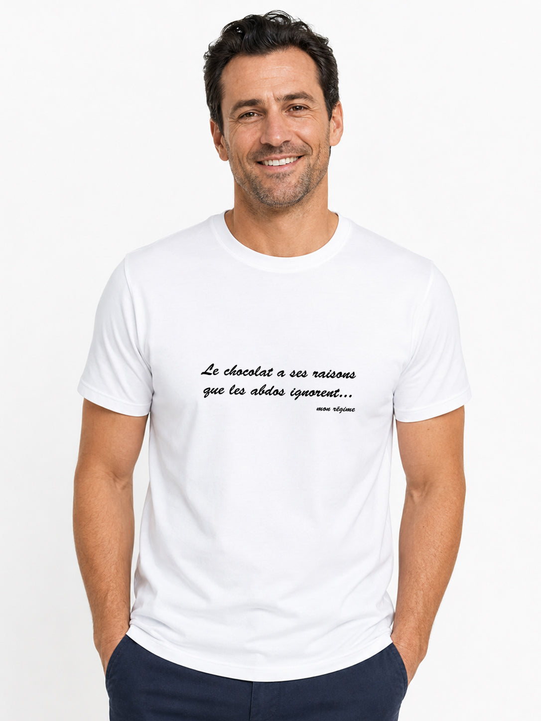 T-shirt original - Le-chocolat-a-ses-raisons-