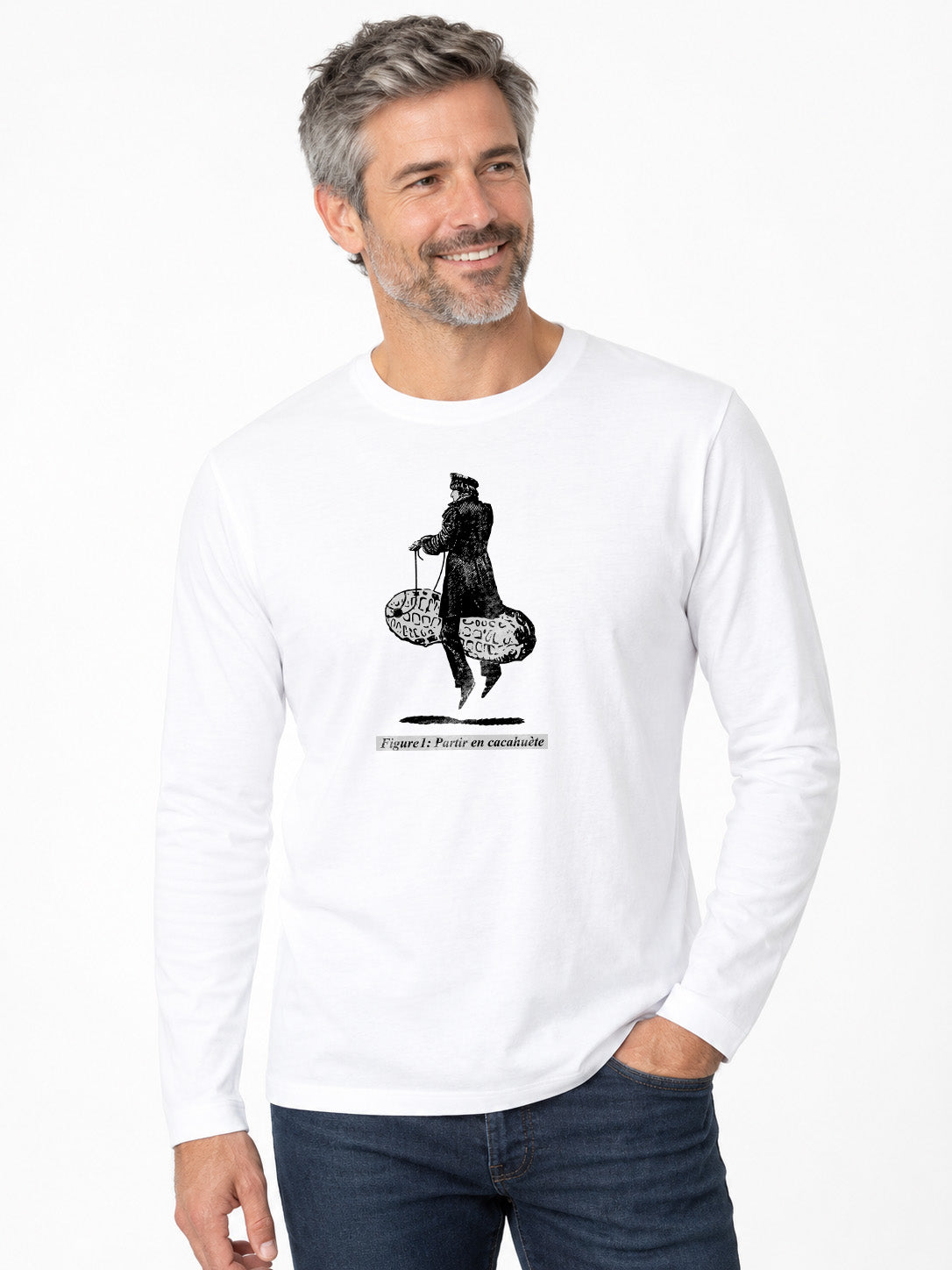 Partir en cacahuète - Langarmshirt 190g