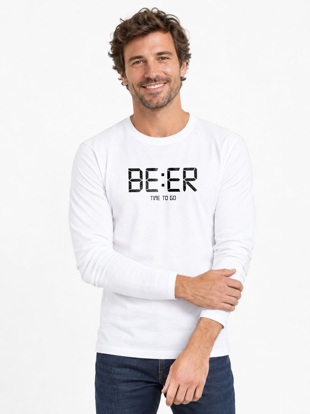 TIME TO GO T-shirt original manches longues 190G