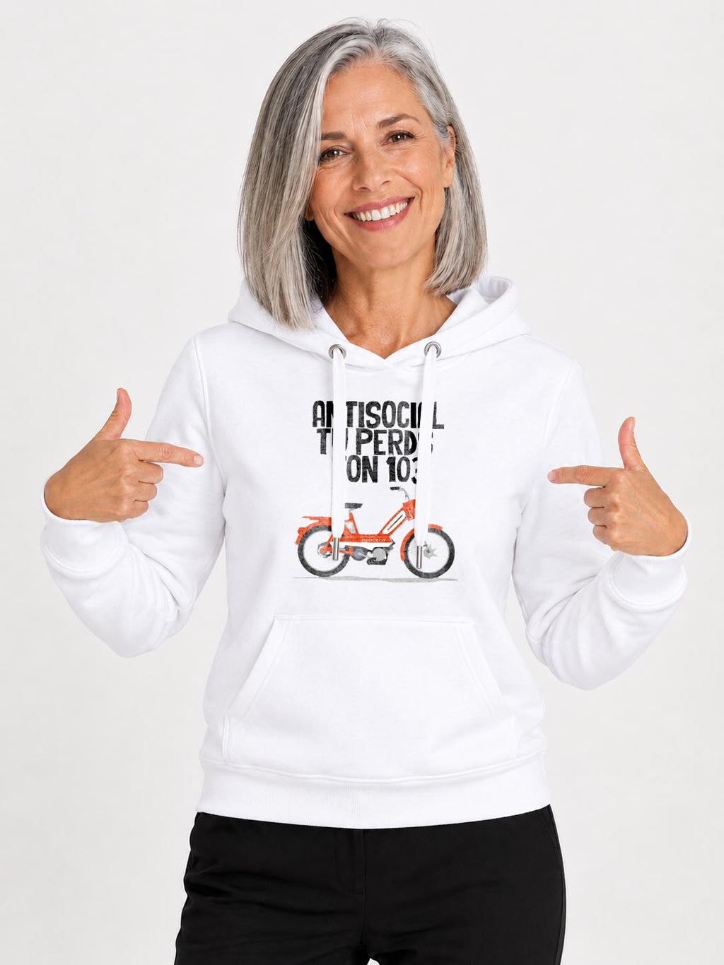 Original-Sweatshirt für Damen „Antisocial“