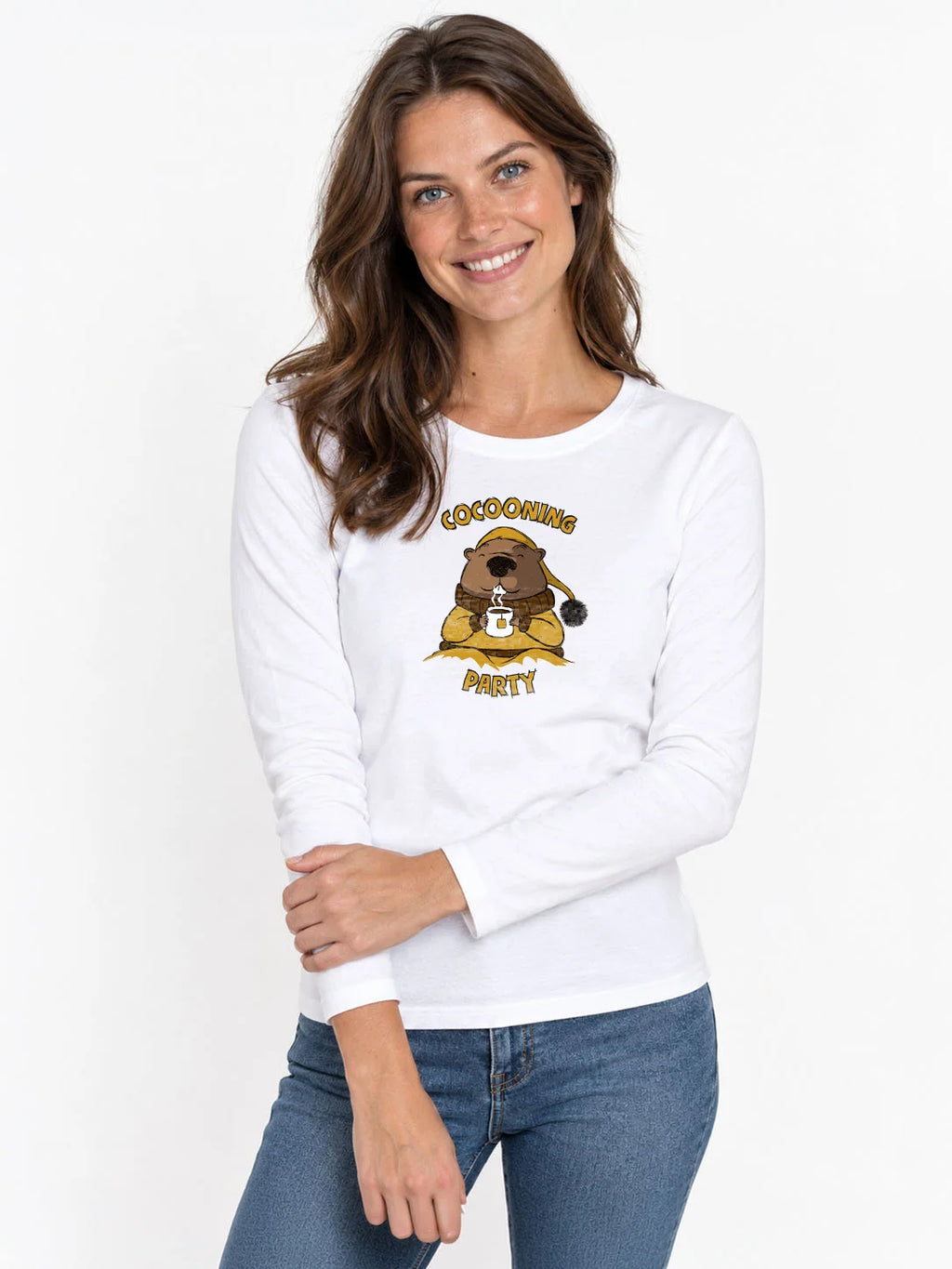 T-shirt LSL femme Cocooning