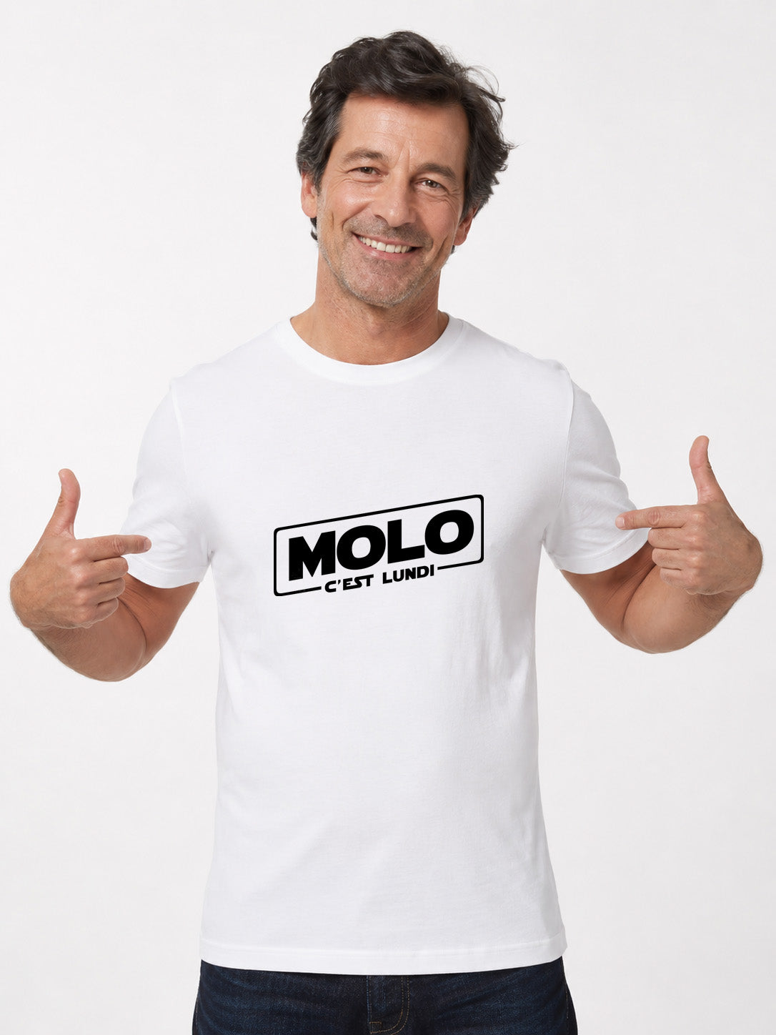T-shirt original - Molo-c-est-lundi-