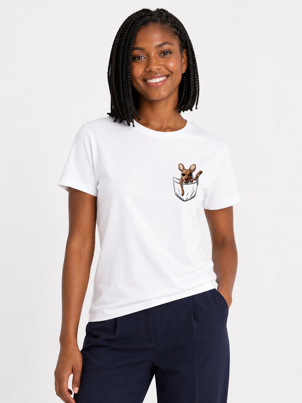 T-shirt original -Dans la poche