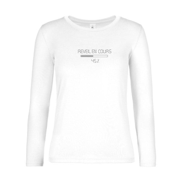 LSL Damen-T-Shirt Wecker läuft... Ladebildschirm...