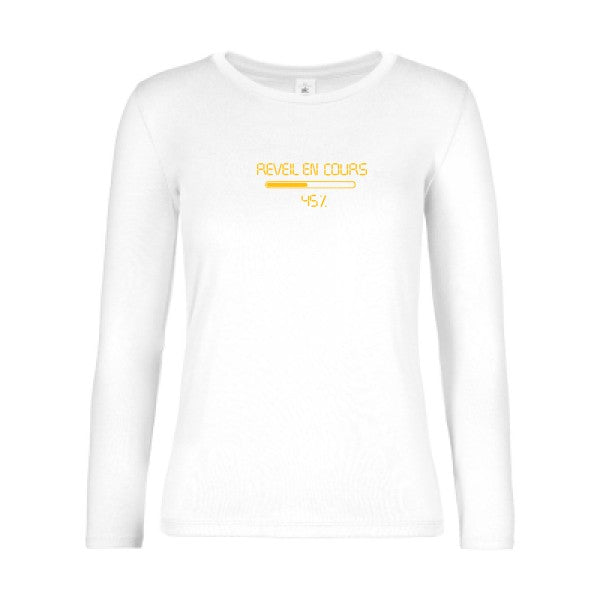LSL Damen-T-Shirt Wecker läuft... Ladebildschirm...