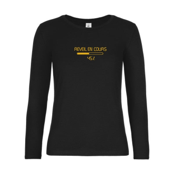 LSL Damen-T-Shirt Wecker läuft... Ladebildschirm...
