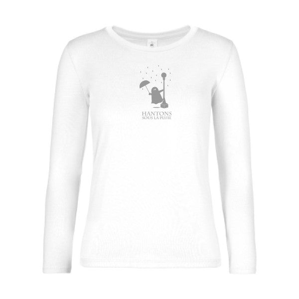 Damen-T-Shirt LSL Hantons im Regen