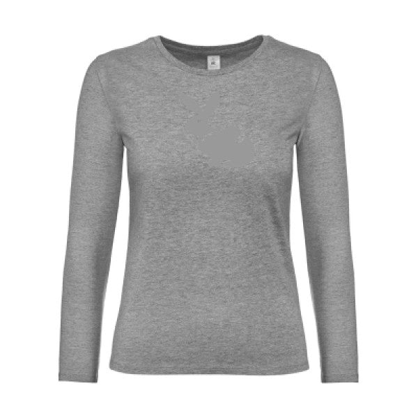 Damen-T-Shirt LSL hot