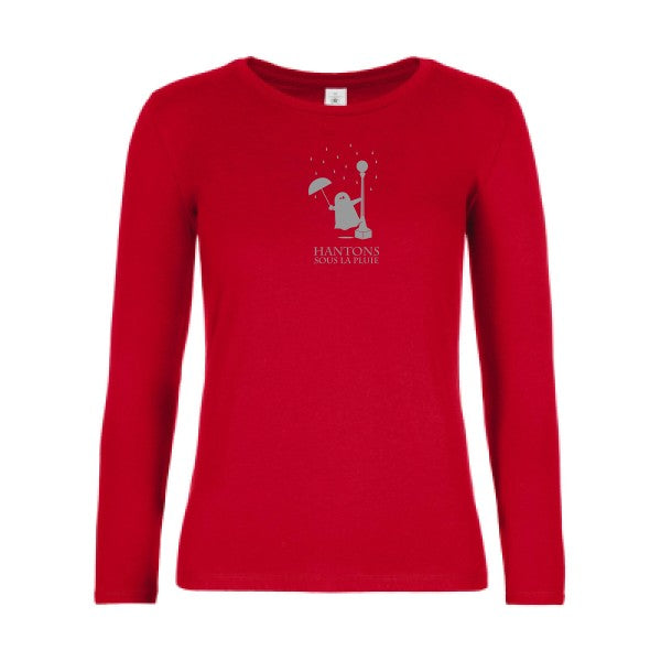 Damen-T-Shirt LSL Hantons im Regen