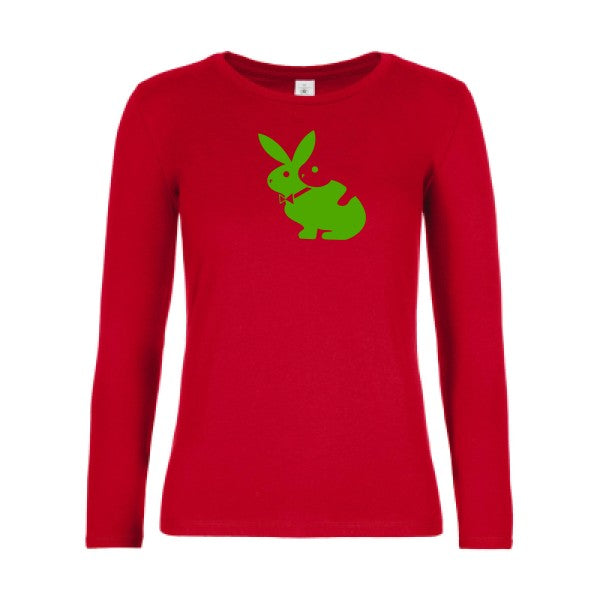 Damen-T-Shirt LSL hot