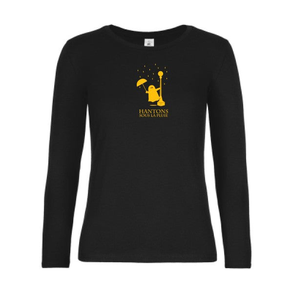 Damen-T-Shirt LSL Hantons im Regen
