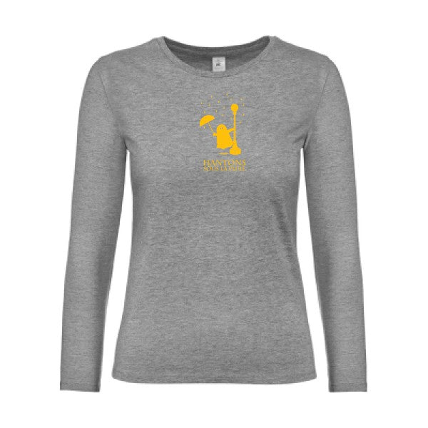 Damen-T-Shirt LSL Hantons im Regen