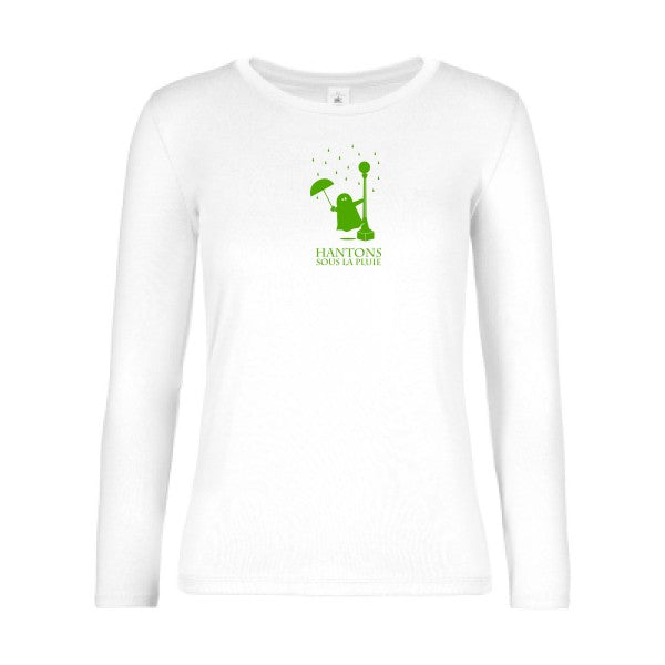 Damen-T-Shirt LSL Hantons im Regen