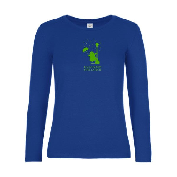 Damen-T-Shirt LSL Hantons im Regen
