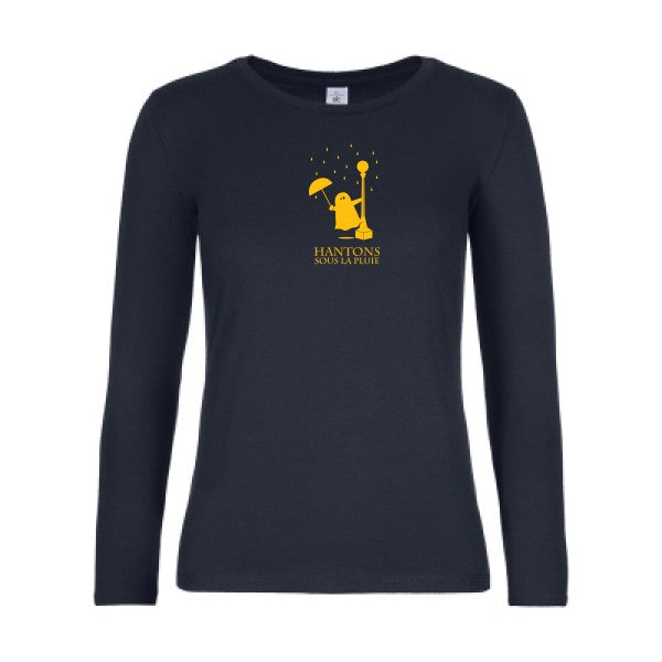 Damen-T-Shirt LSL Hantons im Regen