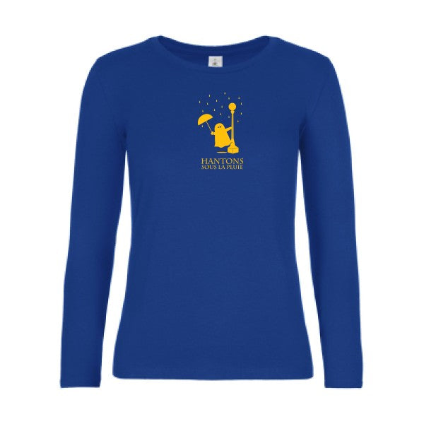 Damen-T-Shirt LSL Hantons im Regen