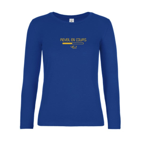 LSL Damen-T-Shirt Wecker läuft... Ladebildschirm...