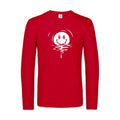 sun smile - t shirt- manches- longues- original- humour- Red impression Face