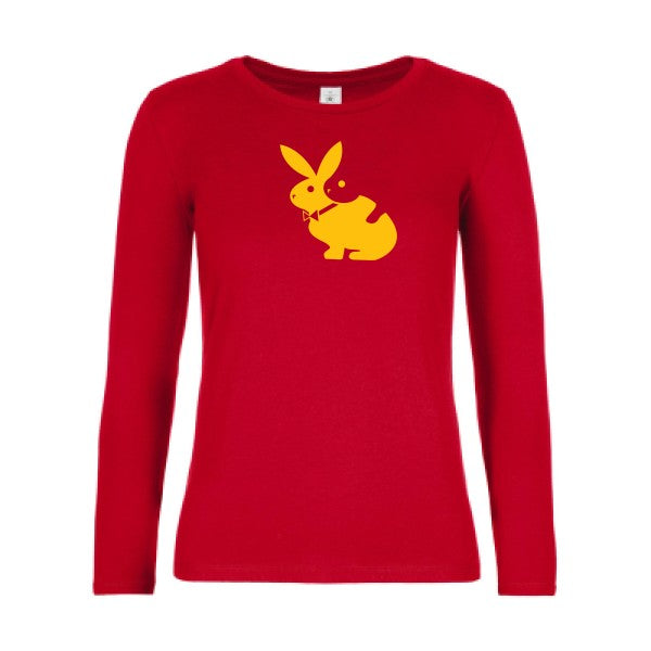 Damen-T-Shirt LSL hot