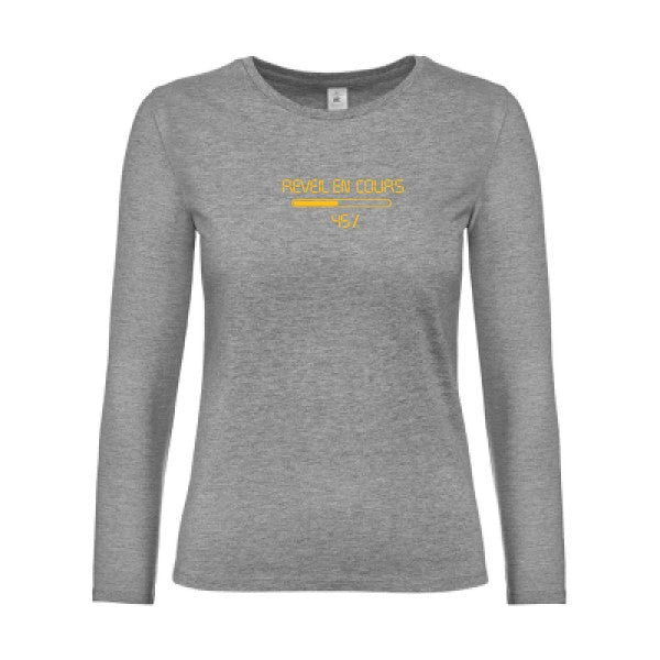 LSL Damen-T-Shirt Wecker läuft... Ladebildschirm...