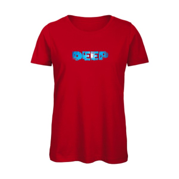 deep- T-shirt original - t-shirt original femme Red