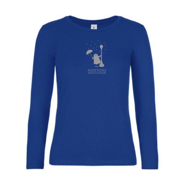 Damen-T-Shirt LSL Hantons im Regen
