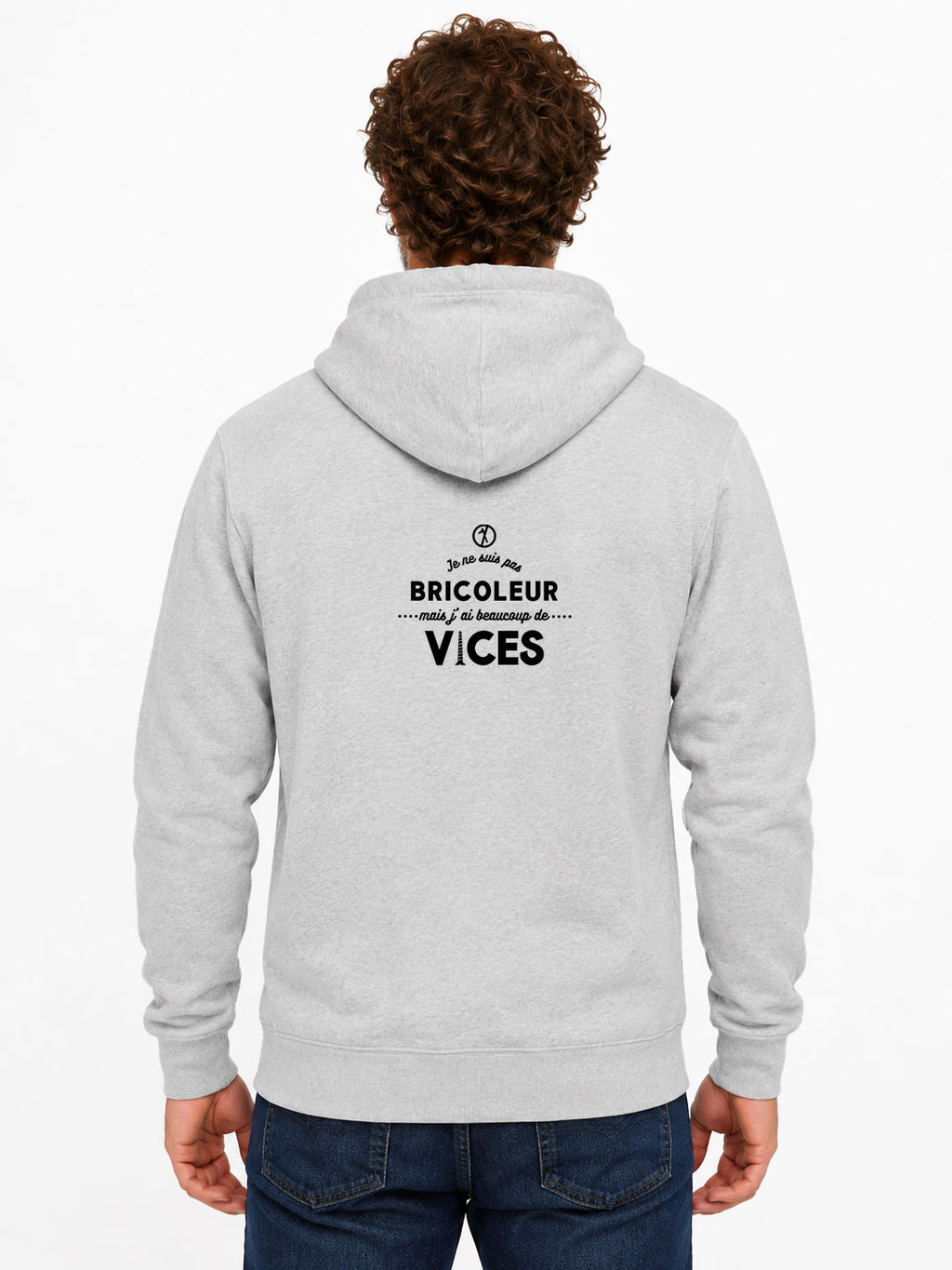 Original Herren-Kapuzenpullover ICH BIN KEIN SCHRAUBER